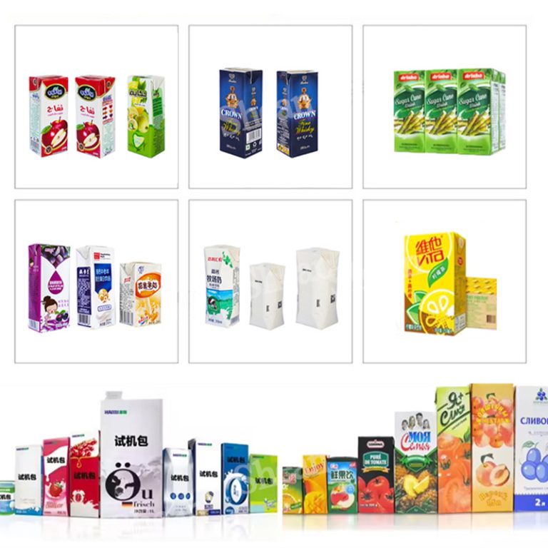 200ml Slim aseptic carton filling machine for nestar juice2