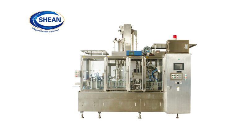 Aseptic Gable Top Milk Cartons Juice Liquid Water Filling Packing Machine